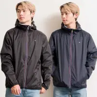 在飛比找momo購物網優惠-【Tommy Hilfiger】男版 撞色拉鍊胸前小標 外套