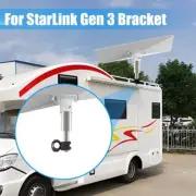 Gen 3 Starlink RV Mount for RV Ladder&Roof Rack with Pipe Adapter for Pole/Roof