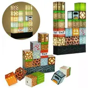 Minecraft Building Block Light -Desk Lamp Create Your Own Bedroom Night Light
