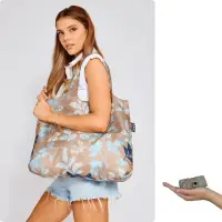 在飛比找momo購物網優惠-【ENVIROSAX】折疊環保購物袋―馬洛卡 古藤