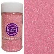 Sentovac Light Pink Sanding Sugar for Baking Edible Sparkling Sugar Sprinkles Co