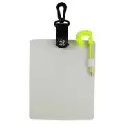 NEW Scuba Dive Underwater Writing Slate Mini Compass Pencil Gear Board 5 x 6 S