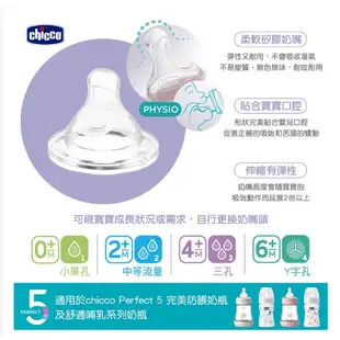 Chicco 防脹氣玻璃奶瓶促銷3入組 240ml(小單孔)