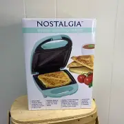 Nostalgia My Mini Sandwich Maker Omelette, French Toast & Quesadilla Maker NEW