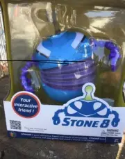 New Stone 8 Robot Blue Kid's Interactive Toy Robot Play Games Works with App