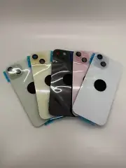 Back Glass Cover for iPhone 15 Plus with NFC-MagSafe-mic-flash