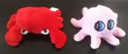 Conrad Hotel Maldives / Crab & Octopus Plush Animals / Teddy Bears
