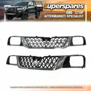 Grille for Mitsubishi Triton 2WD MK Suit 2Bs Headlight 06/2001-06/2006 (for: Mitsubishi)