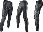 [SHOGUN] Fight Compression Pants Jiu Jitsu BJJ Spats Tights Fighting Grappling Martial Arts Muay Thai Kickboxing