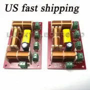 2Pcs 200W 4-Way 3 Way Treble + Midrange + Dual Bass Speaker Crossover Divider