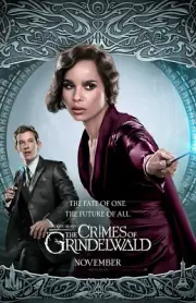 AA1368 Fantastic Beasts Crimes of Grindelwald 2018 Actress Movie Poster 11x17