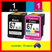 Generic 67 67XL Ink For HP DeskJet 2820e 2823e 4122e 4123e Envy 6420 6430 6030