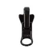 YKK #3 VISLON Molded Plastic Reversible Jacket Zipper Pulls - Black (580W)