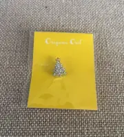 Authentic Origami Owl Pave Christmas Tree Bracelet Slider w/ Swarovski Crystals