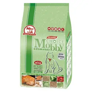 【Mobby莫比】貓飼料 貓糧 控制體重 低卡化毛成貓專用配方1.5kg