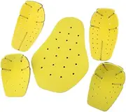 5pcs Motorcycle Riding Back Elbow Shoulder Pads Jacket Armour Set