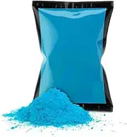 Natural Holi Gulal Powder | Organic and Skin Friendly | Holi Color Run Powder | Colored Smoke | Chalk Powder | 5K Run | Powder | Holicolor | Stain Free | 3.5 Oz Dark Blue Color Powder