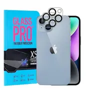 [2 PACK] Apple iPhone 15 Camera Lens Tempered Glass Protector Guard - Case Friendly