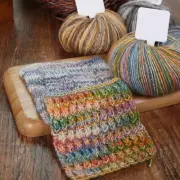 50g Crochet Knitted Combed Cotton Gradient Yarn Milk Wool Yarn For Sweater Scarf