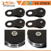 Snatch Block 22000LB Black recovery Winch Pulley Tow off-road ATV UTV 4pcs