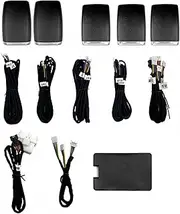 Seat Belt Buckle Ambient Light Compatible with BYD Qin Plus Atmosphere Luminous Booth Seat Belt Buckle Interior Parts