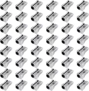 48 Pack Metal Pencil Sharpeners Handheld Metal Mini Sharpeners Manual Pencil Sha