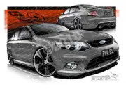 FPV FG GS FG GS EDGE A2 FRAMED PRINT (FV244)