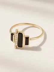 [Melissa Joy Manning] Melissa Joy Manning - Cityscape 14-karat Recycled Gold, Spinel And Diamond Ring - 7 7 Gold