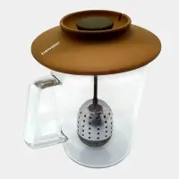 在飛比找蝦皮購物優惠-Bewater創意設計杯蓋泡茶器_無盒，沒有玻璃杯喔
