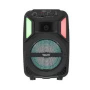 Bluetooth Speaker Portable Wireless Tzumi Megabass V3 LED Subwoofer USB AUX FM
