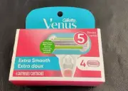 Gillette Venus Extra Smooth Women's Razor Blade 4 Refill Cartridges (GO1062102)