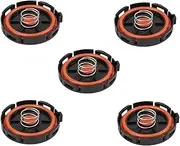 mpjka 1/5/10 Pcs PCV Valve Cover,Fit for E60, E81 E82 E83 E84 E85 E87 E88 E90 E91 E92 E93 X3 X6 Z4 11128645888 11127553171 11127555212 Engine Crankcase Ventilation Cover(5 PCS)