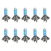 Elora 10PCS 12V H7 55W Xenon White 6000k Halogen Car Head Light Lamp Globes Bulb