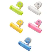 5 Pcs Tube Squeezer Tube Crimper Toothpaste Hook Squeezer Toothpaste Extruder