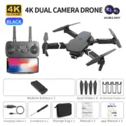 Professional Drone E88 4K Wide-Angle HD Camera Wifi Fpv Height Hold Foldable