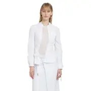 [ANN DEMEULEMEESTER] ANN DEMEULEMEESTER WOMAN WHITE SHIRTS White