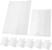 Tofficu 20Pcs Transparent Book Covers Practical Scratch Protection Sleeves for Notebooks Textbooks Flexible Easy to Clean Preserve Original Artwork