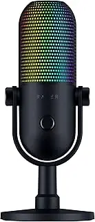 Razer Seiren V3 Chroma - RGB USB Microphone with Tap-to-Mute - Black