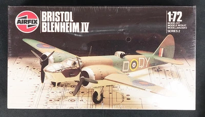 Airfix 1/72 Vintage WW-2 Bristol Blenheim 1V Bomber #2027 NEW Factory Sealed