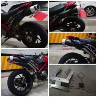 在飛比找蝦皮商城精選優惠-小梁部品 DUCATI HYPER796 1100 短牌架 