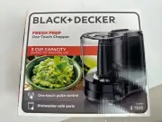 Black and Decker fresh prep one-touch chopper 3 Cup Capacity
