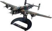 Replica Pre-Build Aircraf Scale Model Airplanes1:144 for Halifax Bomber Model Metal Alloy Fighter Series Display Collectible Gifts Or Desktop Home Decorations Collection Gift Display