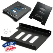 2.5" SSD to 3.5"Bay Black Adapter HDD Mounting Rack Bracket Dock Tray Hard Drive
