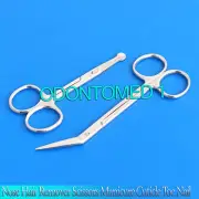 Professional Beauty Nose Hair Remover Scissors Manicure Cuticle Toe Nail Clipper