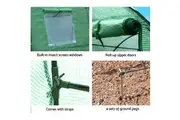 Greenfingers Greenhouse 3x2x2M Walk in Green House Tunnel Plant Garden Shed Dome