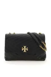 TORY BURCH Large 'Kira' shoulder bag Woman 90446 1 Black
