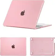 HLAAJJX Protective Cover for MacBook Pro 15 inch 2015 2014 2013 2012 A1398 with Retina Display,Durable Plastic Hard Shell Case Laptop Cover for MacBook Pro 15.4,Pink Crystal