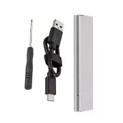 6Gbs NGFF SSD USB3.1 Type-C M.2 Hard Disk Case Adapter External Enclosure Box ww