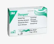 3M DURAPORE SILK/ CLOTH SURGICAL HYPOALLERGENIC FIRST AID TAPE 2" ROLL #1538-2