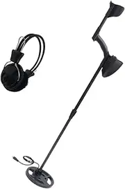 CAXUSD 1pc Metal Detector Gold High Sensitivity Underground Locator with Headphones for Treasure Hunting and Identifying Metal Objects No Battery Included